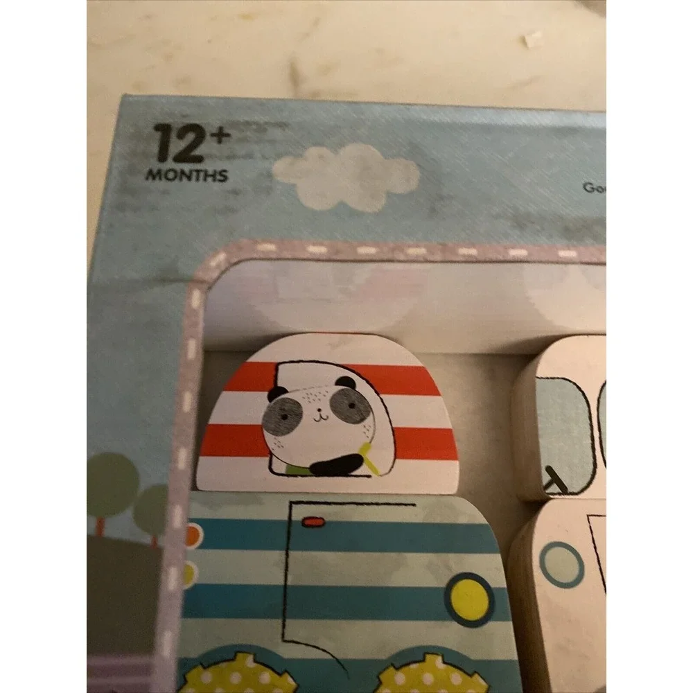 Innovative Kids‎ Green Start BEEP BEEP  Wooden Toy Mix & Match 12 mos+ New
